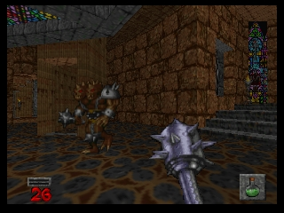 Hexen (USA) In game screenshot